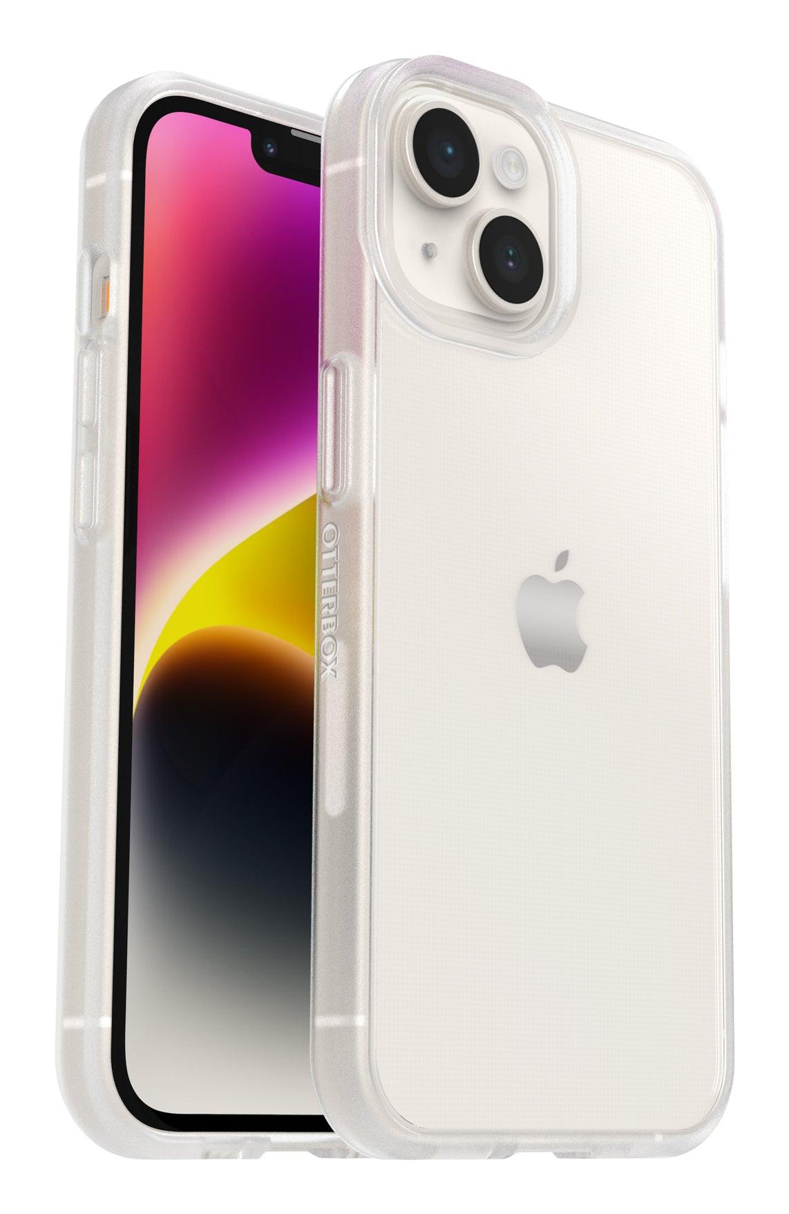 OtterBox React Case for iPhone 14 Plus, Shockproof, Drop proof, Ultra-Slim, Protective Thin Case, Tested to Military Standard, Antimicrobial Protection, Clear - TekStore