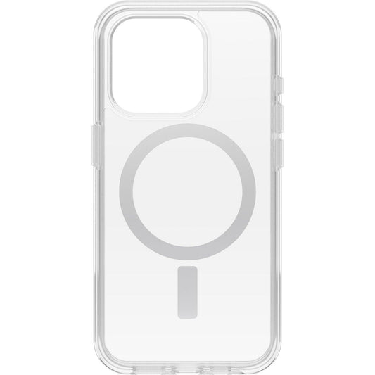 OtterBox Symmetry Series for MagSafe for iPhone 15 Plus, Clear - TekStore
