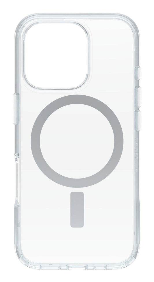 OtterBox Symmetry Series Clear for MagSafe for Apple iPhone 16 Pro, Transparent - TekStore