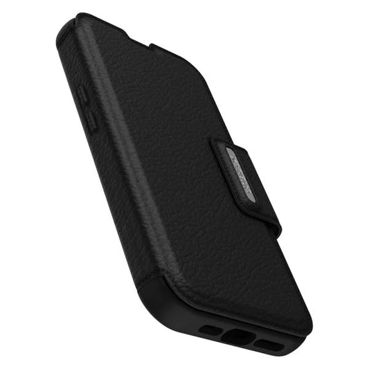 OtterBox Strada Case for iPhone 14, Shockproof, Drop proof, Premium Leather Protective Folio with Two Card Holders, 3x Tested to Military Standard,