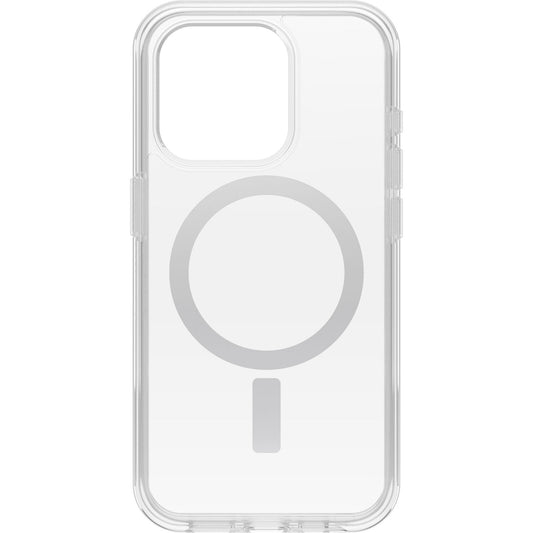 OtterBox Symmetry Series for MagSafe for iPhone 15 Plus, Clear