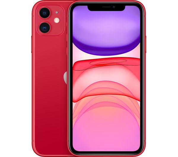 iPhone 11 64GB - Red (Renewed - 12 Month Warranty),Mobile,Apple,iPhone, iPhone 11, renewed,TekStore