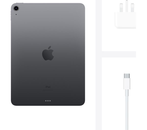 Apple iPad Air 4th Gen 64GB  - Space Grey - (Renewed - 12 Month Warranty),Tablet,Apple,64GB, iPad,TekStore