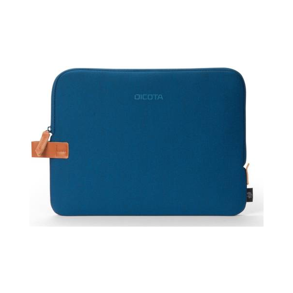 Dicota Skin URBAN Carrying Case (Sleeve) for 35.6 cm (14") Apple MacBook - Navy Blue - Water Resistant Exterior - Polyester Body - 245.1 mm Height x 359.9 mm Width x 20.1 mm Depth