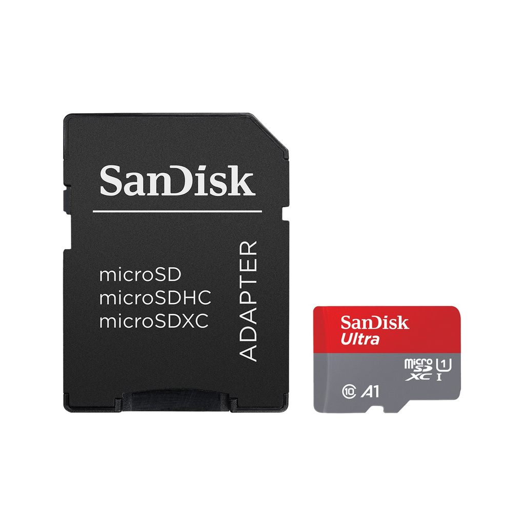 SanDisk 128GB microSD Card with adapter