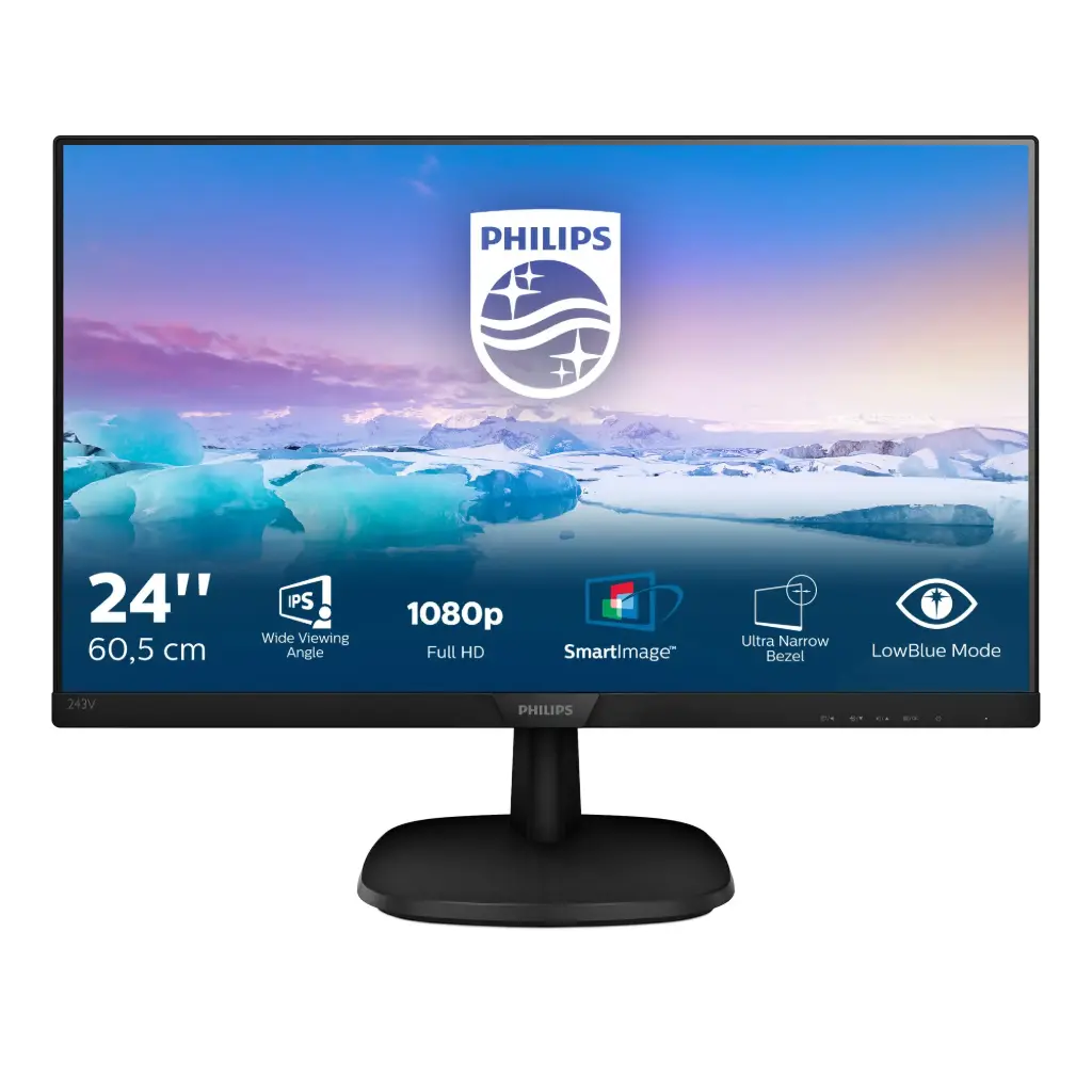 Philips Full-HD 24-inch Monitor with Speakers