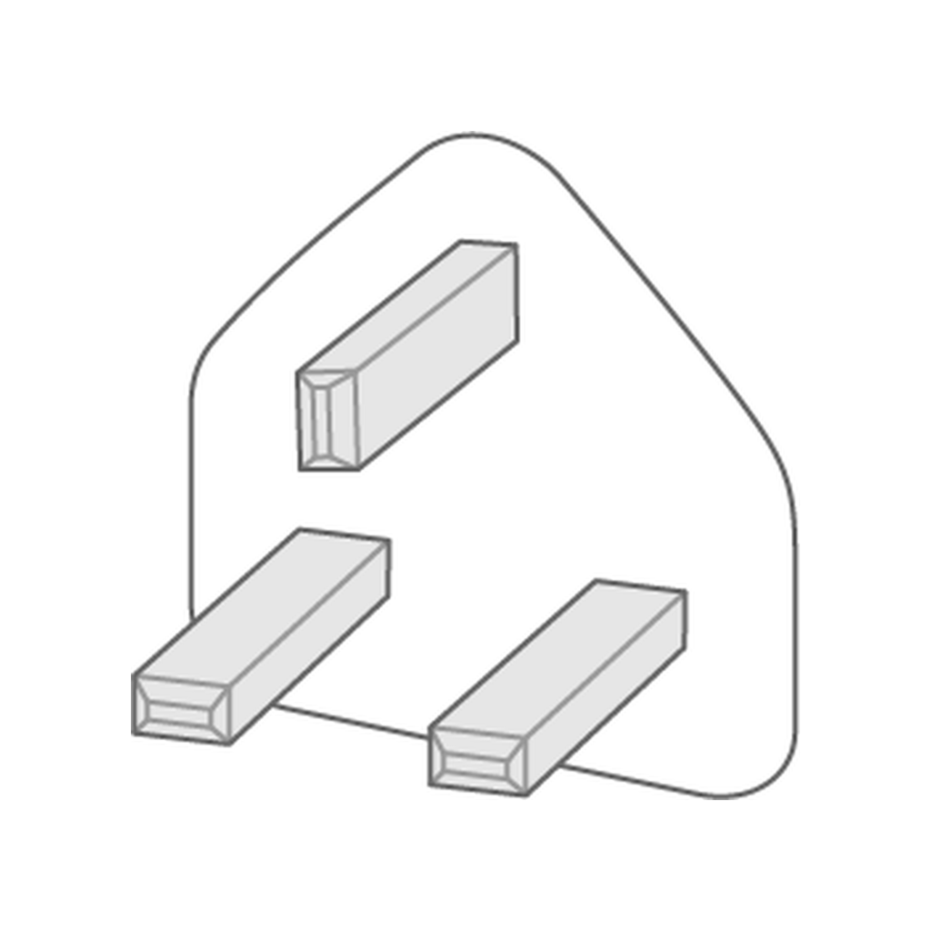 UK Extended Duckhead Adapter - Renewed 