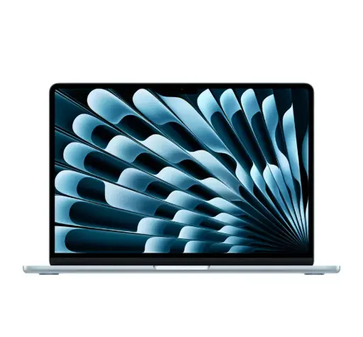 Apple MacBook Air 13-inch M5 chip with 10-core CPU and 8-core GPU, 16GB, 512GB SSD - Sky Blue - New