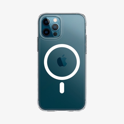 Spigen iPhone 12 / 12 Pro Ultra Hybrid MagFit Case - Clear White