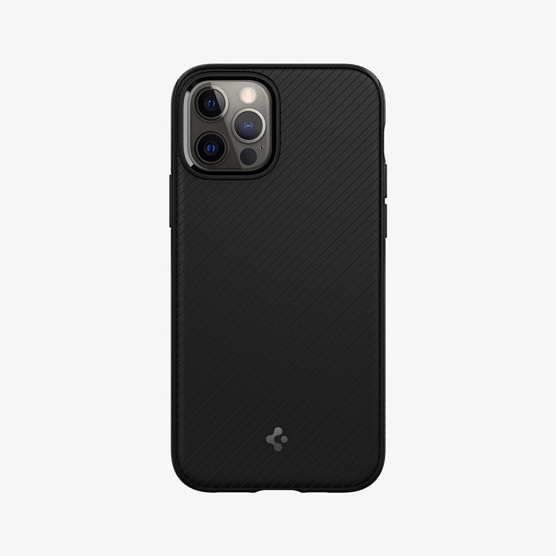 Spigen iPhone 12 / 12 Pro Mag Armor MagFit Case - Matte Black