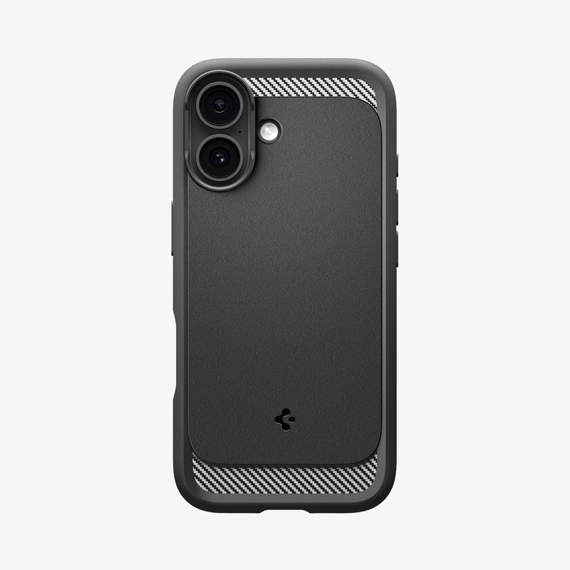 Spigen iPhone 17 Rugged Armor MagFit Case - Matte Black