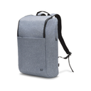 Dicota Eco Backpack MOTION Carrying Case (Backpack) for 32.8 cm (12.9") to 39.6 cm (15.6") Notebook - Blue - Water Resistant - 600D x 400D Polyester Body - Shoulder Strap - 475 mm Height x 325.1 mm Width x 150.1 mm Depth - 23 L Volume Capacity