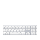 Apple Magic Keyboard with Numeric Keypad Bluetooth - British English - White - Renewed