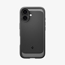 Spigen iPhone 17 Rugged Armor MagFit Case - Matte Black