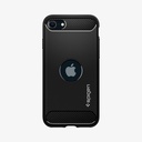 Spigen iPhone SE 2020 / 2022 / 8 / 7 Rugged Armor Case - Matte Black